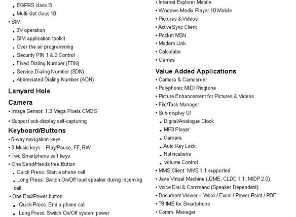 Smartflip Detailed Spec Sheet